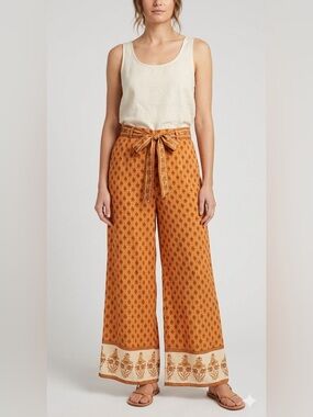 Arnhem Floral Patterned Wide Leg Pants